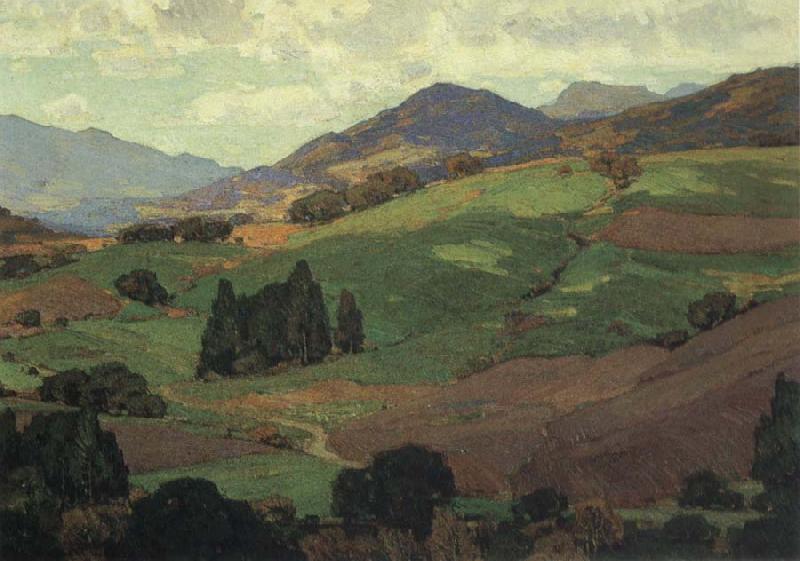 William Wendt I Lifted Mine Eyes Unto the Hills-n-d